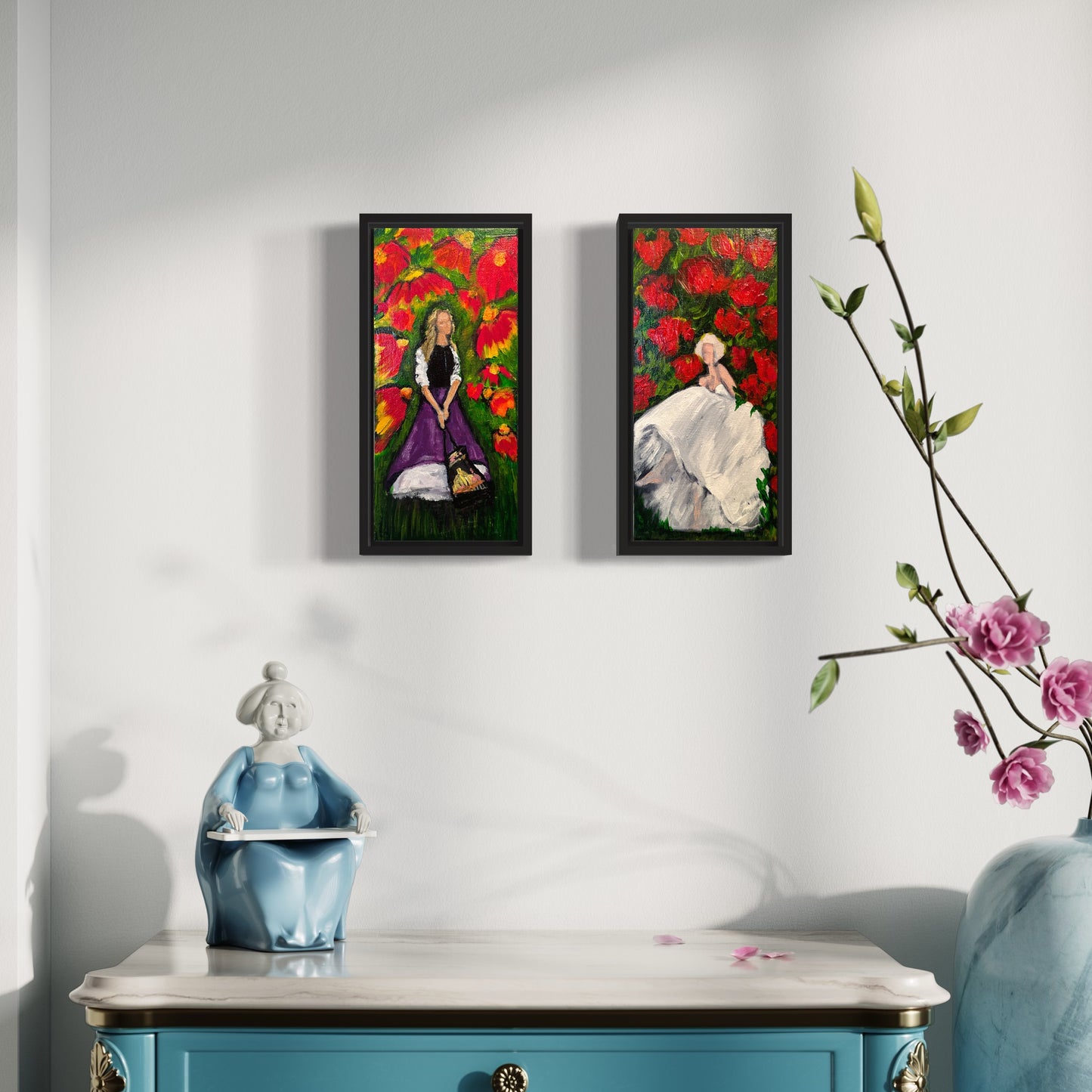 Icon collection by Brandi Adjmi. Carrie and Marilyn. Iconic women of their time
